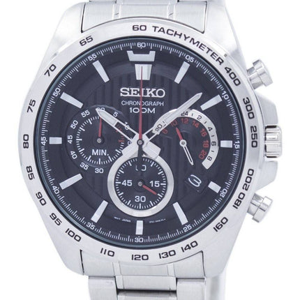 Montre Seiko Sport Chronographe Quartz tachymètre SSB299 SSB299P1 SSB299P hommes