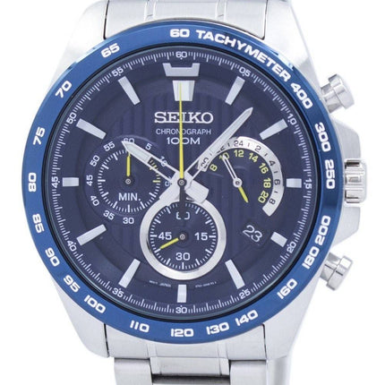 Montre Seiko chronographe tachymètre Quartz SSB301 SSB301P1 SSB301P hommes