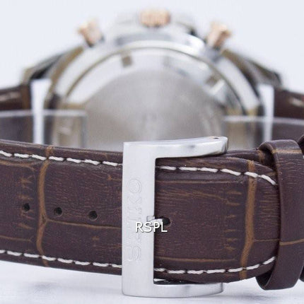 Montre Seiko chronographe Quartz tachymètre SSB306 SSB306P1 SSB306P hommes