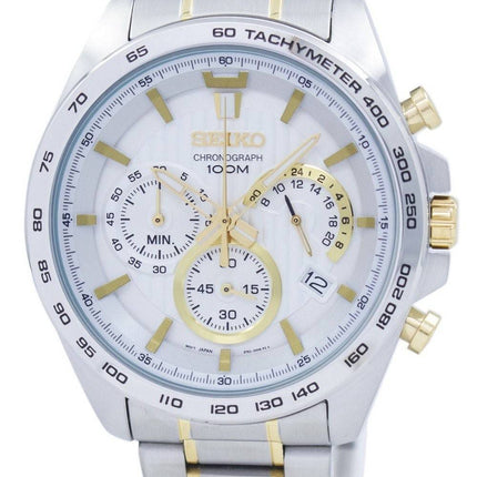 Montre Seiko chronographe Quartz tachymètre SSB309 SSB309P1 SSB309P hommes