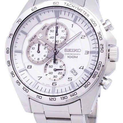 Montre Seiko chronographe tachymètre Quartz SSB317 SSB317P1 SSB317P hommes