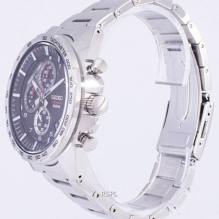 Montre Seiko chronographe tachymètre Quartz SSB319 SSB319P1 SSB319P hommes