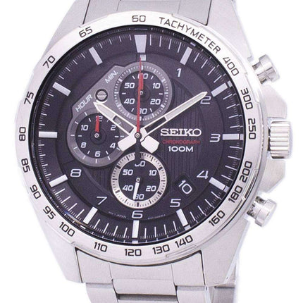 Montre homme Seiko Chronographe Tachymètre Quartz SSB319 SSB319P1 SSB319P reconditionnée