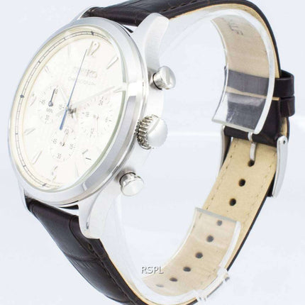 Montre Seiko Chronographe SSB341P SSB341P1 SSB341 à quartz analogique pour homme, reconditionnée