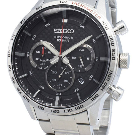 Montre Homme Seiko Chronographe SSB355P SSB355P1 SSB355 Tachymètre À Quartz