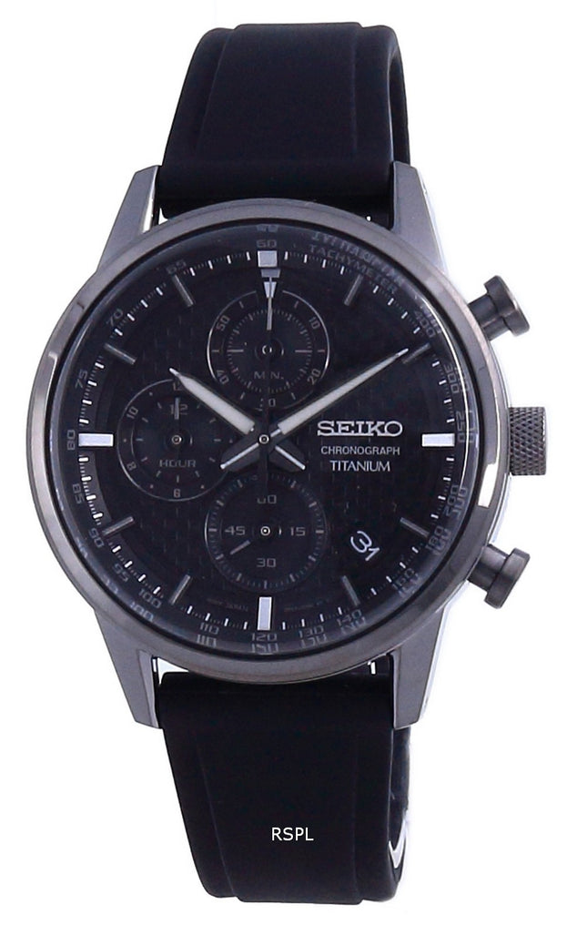 Montre Homme Seiko Discover More Titane Chronographe Quartz SSB393 SSB393P1 SSB393P 100M