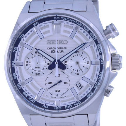 Montre Homme Seiko 140e Anniversaire Édition Limitée Chronographe Quartz SSB395 SSB395P1 SSB395P 100M