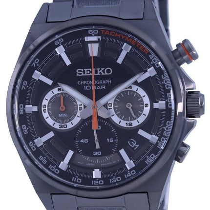 Montre Homme Seiko Neo Sports Chronographe Cadran Noir Quartz SSB399 SSB399P1 SSB399P 100M