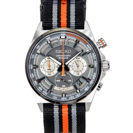 Montre Homme Seiko Neo Sports Chronographe Cadran Gris Quartz SSB403 SSB403P1 SSB403P 100M