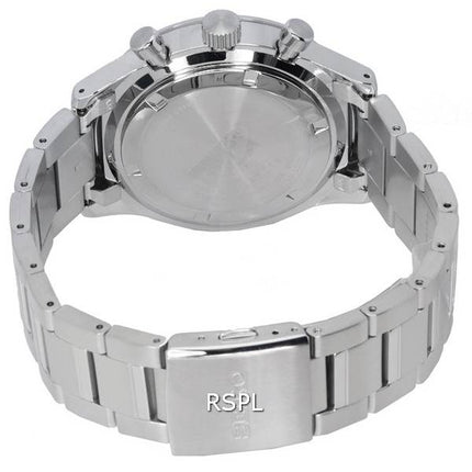 Montre homme Seiko Urban Sports Chronograph à cadran noir, quartz, SSB413 SSB413P1 SSB413P, étanche à 100 m, reconditionnée