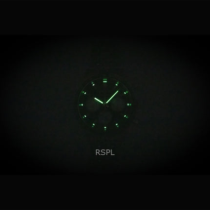 Montre Seiko chronographe à quartz en acier inoxydable avec cadran vert SSB481P1 pour homme