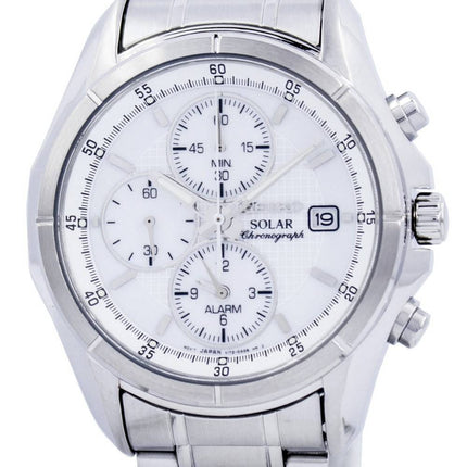 Seiko chronographe solaire SSC003P1 SSC003P hommes montre