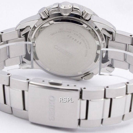 Seiko solaire alarme chronographe SSC075P1 SSC075P SSC075