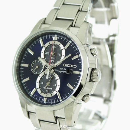 Seiko solaire alarme chronographe SSC085P1 SSC085P SSC085