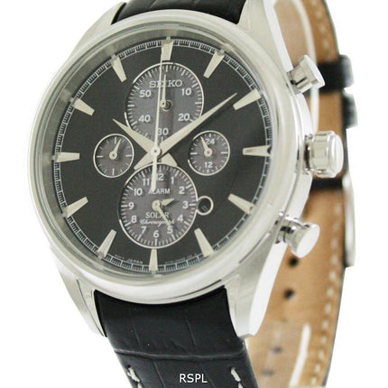 Seiko solaire alarme Montre chronographe SSC211P2 Hommes