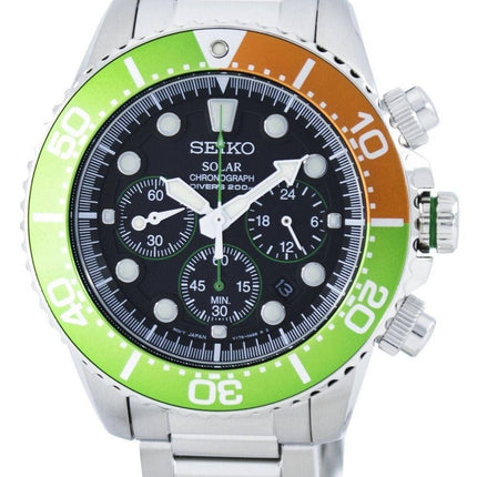 Montre 200M SSC237 SSC237P1 SSC237P masculine Seiko chronographe solaire Diver
