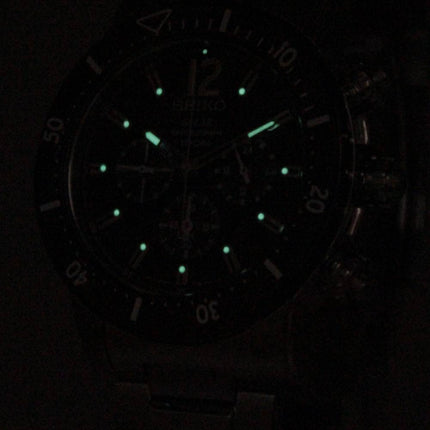 Seiko chronographe solaire SSC245P1 SSC245P SSC245