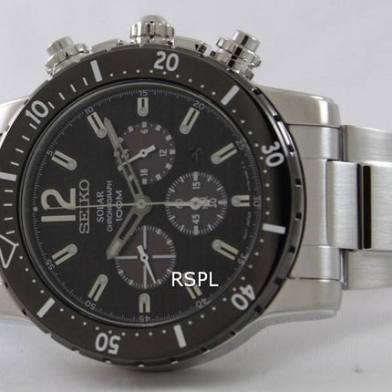 Seiko chronographe solaire SSC245P1 SSC245P SSC245