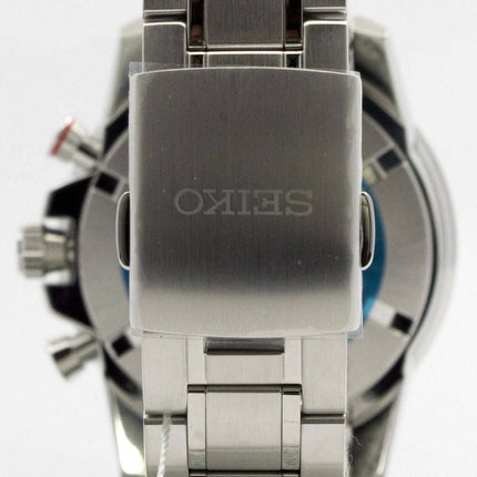 Montre Seiko Sportura Chronographe solaire perpétuelle SSC355P1 SSC355P masculin