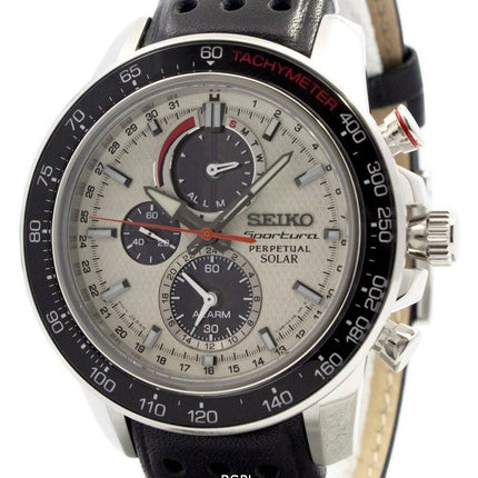 Montre Seiko Sportura Chronographe solaire perpétuelle SSC359P1 SSC359P masculin