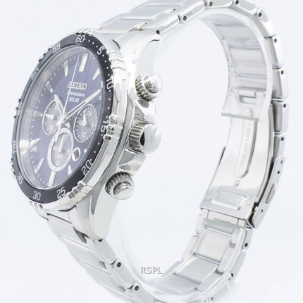 Montre Homme Seiko Solar SSC445 SSC445P1 SSC445P Chronographe Quartz