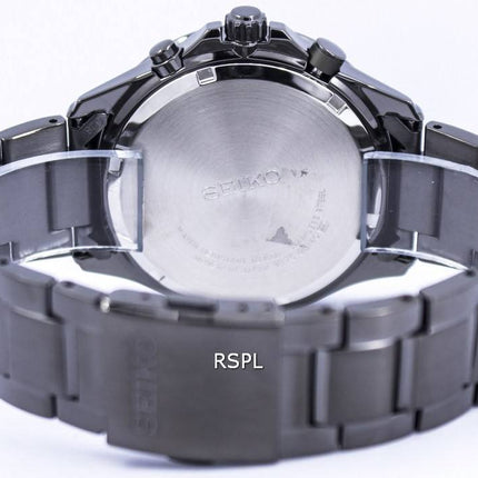 Montre Seiko solaire chronographe tachymètre SSC497 SSC497P1 SSC497P hommes