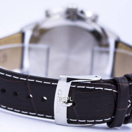 Montre Seiko solaire alarme chronographe SSC501 SSC501P1 SSC501P hommes