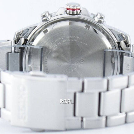 Montre Seiko chronographe solaire alarme SSC557 SSC557P1 SSC557P hommes