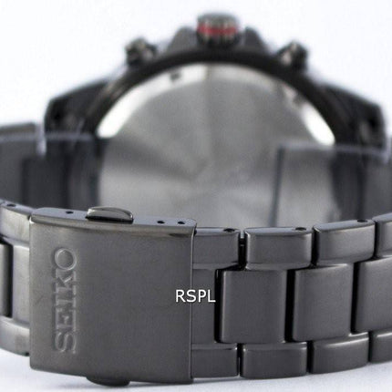 Montre Seiko chronographe solaire alarme SSC559 SSC559P1 SSC559P hommes