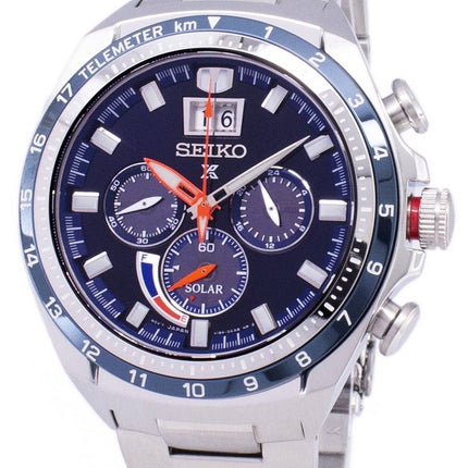 Montre Seiko Prospex chronographe Solar Power Reserve SSC601 SSC601P1 SSC601P masculine