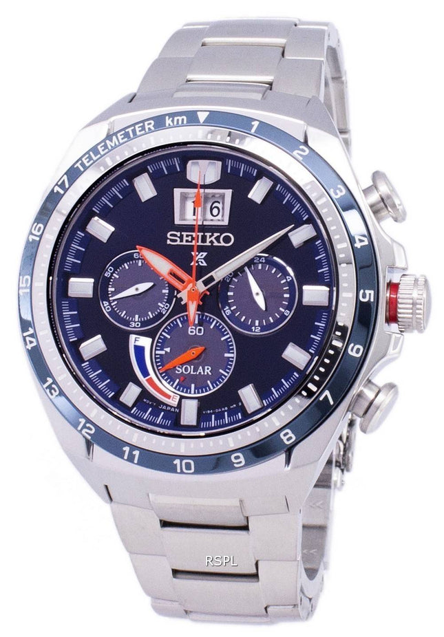 Montre Seiko Prospex chronographe Solar Power Reserve SSC601 SSC601P1 SSC601P masculine