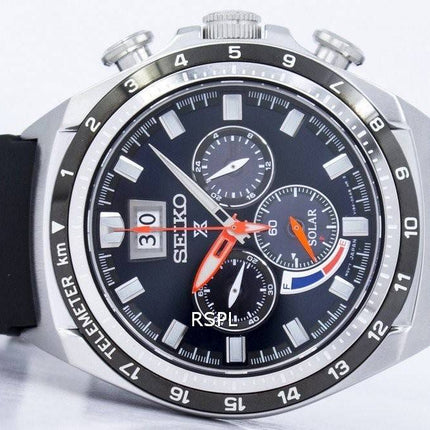 Seiko Prospex sport montre chronographe Solar Power Reserve SSC605 SSC605P1 SSC605P masculine