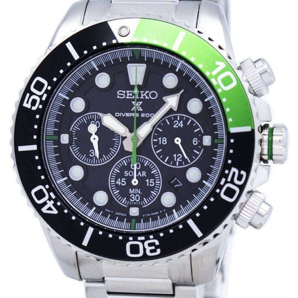 Montre homme Seiko Prospex Diver's Solar Chronograph 200M SSC615 SSC615P1 SSC615P reconditionnée