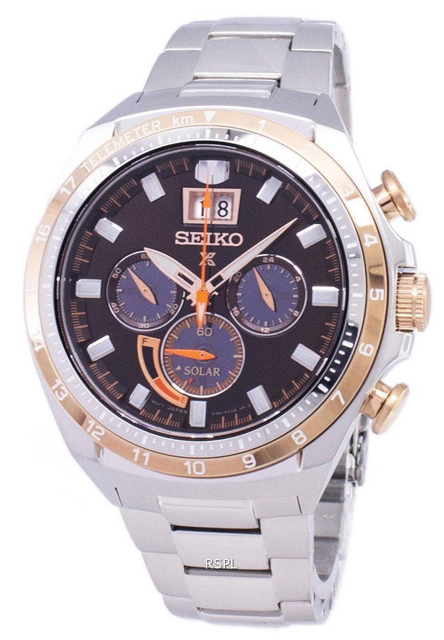 Montre Seiko Prospex solaire spécial Edition Chronograph SSC664 SSC664P1 SSC664P hommes