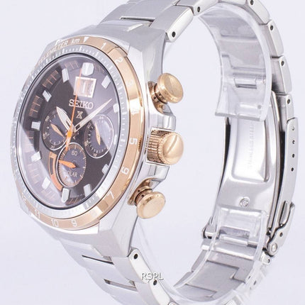 Montre Seiko Prospex solaire spécial Edition Chronograph SSC664 SSC664P1 SSC664P hommes