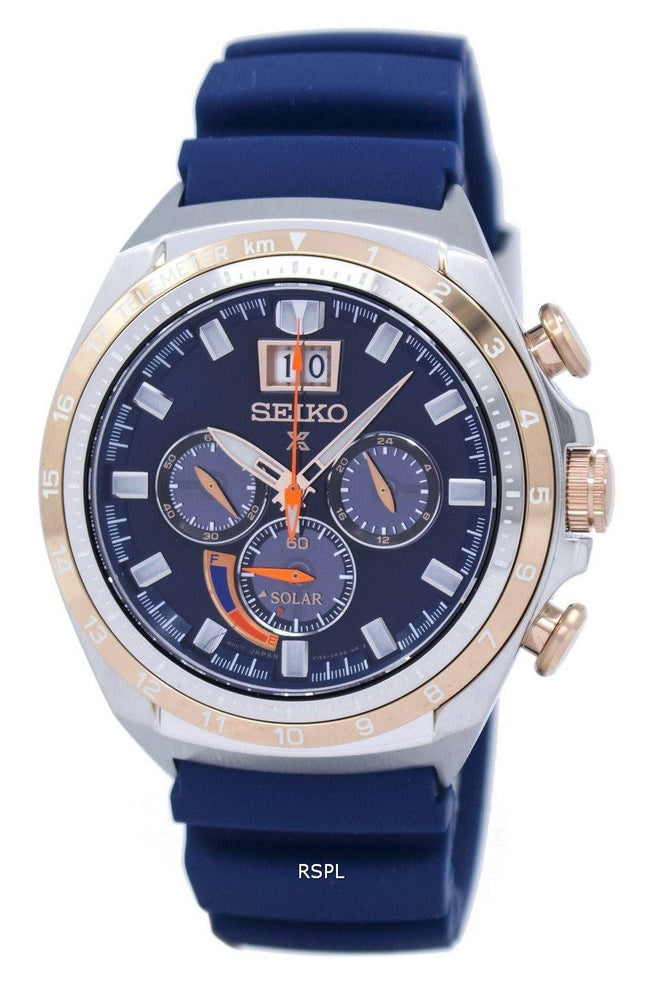 Montre Seiko Prospex solaire chronographe édition spéciale SSC666 SSC666P1 SSC666P hommes
