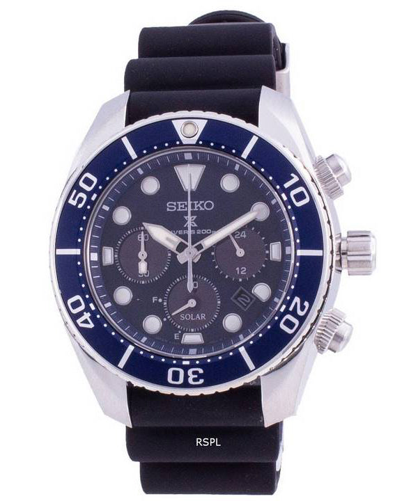 Montre Homme Seiko Prospex Solar Sumo SSC759 SSC759J1 SSC759J Chronographe 200M