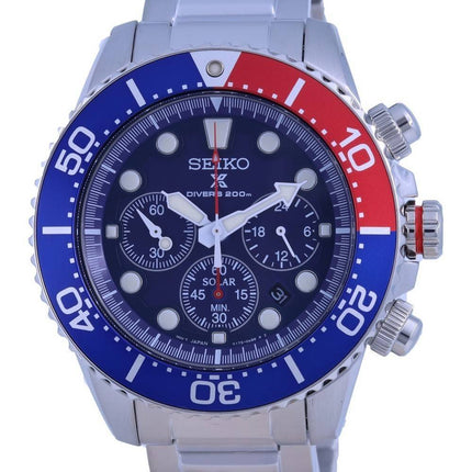 Montre Homme Seiko Prospex Chronograph Solar Diver's SSC783 SSC783P1 SSC783P 200M