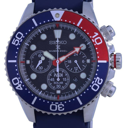 Montre pour homme Seiko Prospex Padi Ã©dition spÃ©ciale chronographe solaire Diver SSC785 SSC785P1 SSC785P 200M