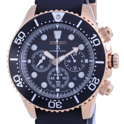 Montre Homme Seiko Prospex Chronograph Solar Diver's SSC786 SSC786P1 SSC786P 200M