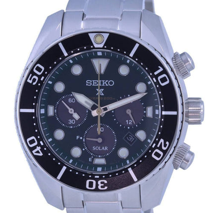 Montre pour homme Seiko Prospex Padi Sumo édition limitée chronographe Solar Diver SSC807 SSC807J1 SSC807J 200M