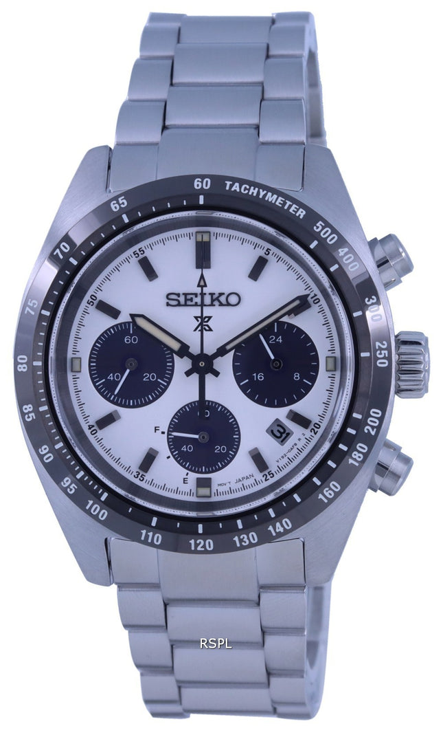 Montre Homme Seiko Prospex Speedtimer Chronographe Solaire SSC813 SSC813P1 SSC813P 100M