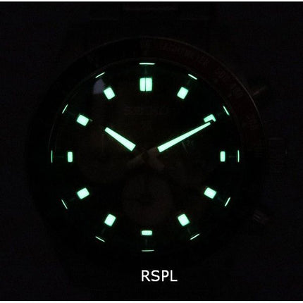 Montre Homme Seiko Prospex Speedtimer Go Large Chronographe Solaire Cadran Noir SSC915 SSC915P1 SSC915P 100M