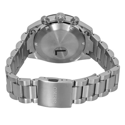 Montre chronographe Seiko Prospex Speedtimer pour homme, cadran vert foncé, solaire, SSC933P1, 100 m