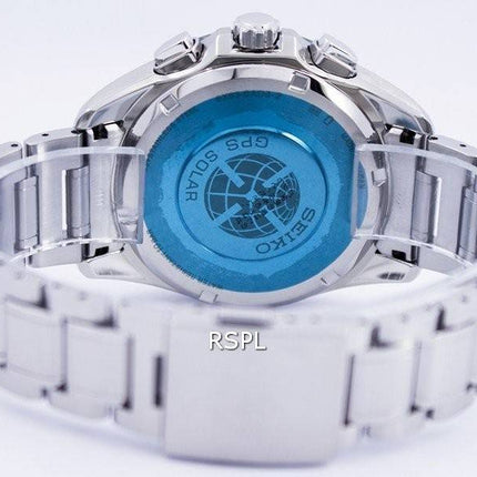 Montre Seiko Astron GPS solaire Dual Time Japon Made SSE077 SSE077J1 SSE077J hommes