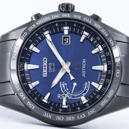 Seiko Astron Titanium GPS solaire mondial temps Japon fait SSE111 SSE111J1 SSE111J montre homme