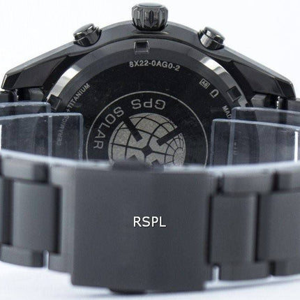 Seiko Astron Titanium GPS solaire mondial temps Japon fait SSE111 SSE111J1 SSE111J montre homme