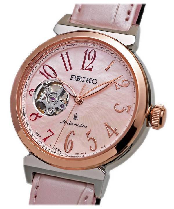 Seiko Lukia automatique Sakura Limited Edition Japon fait SSVM032 Women Watch