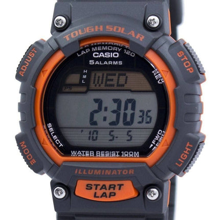 Montre Casio Tough Solar illuminateur Lap Memory alarme numérique STL-S100H-4AV masculine