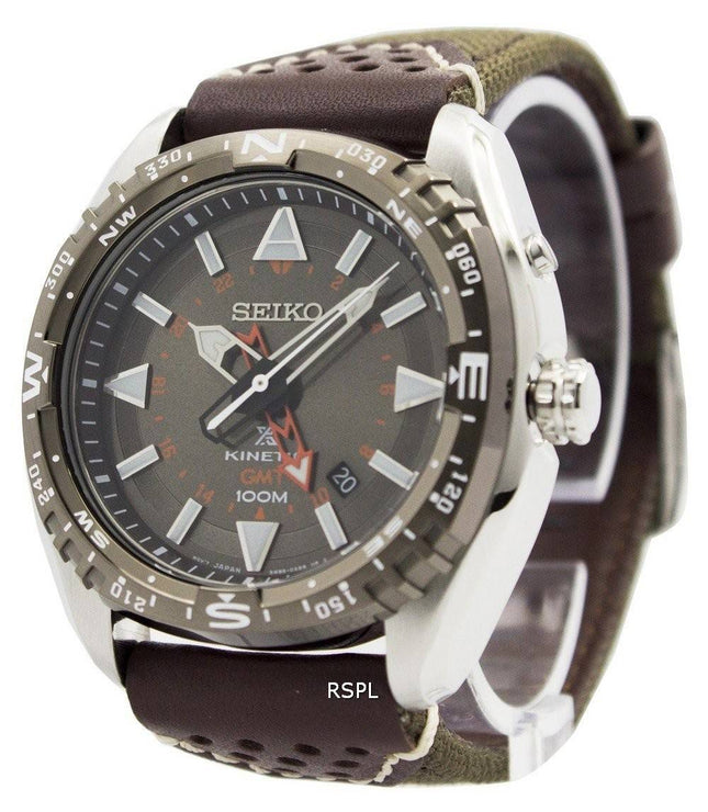 Seiko Prospex Kinetic GMT 100M SUN061P1 SUN061P montre homme